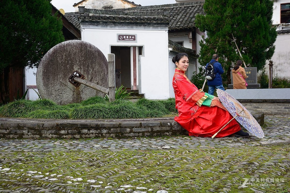 皖南古村釆风许村3