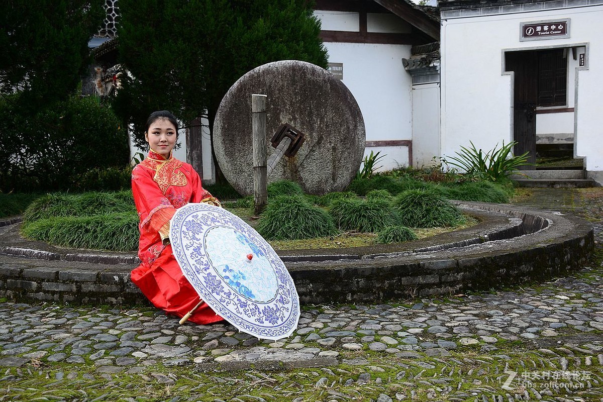 皖南古村釆风许村3