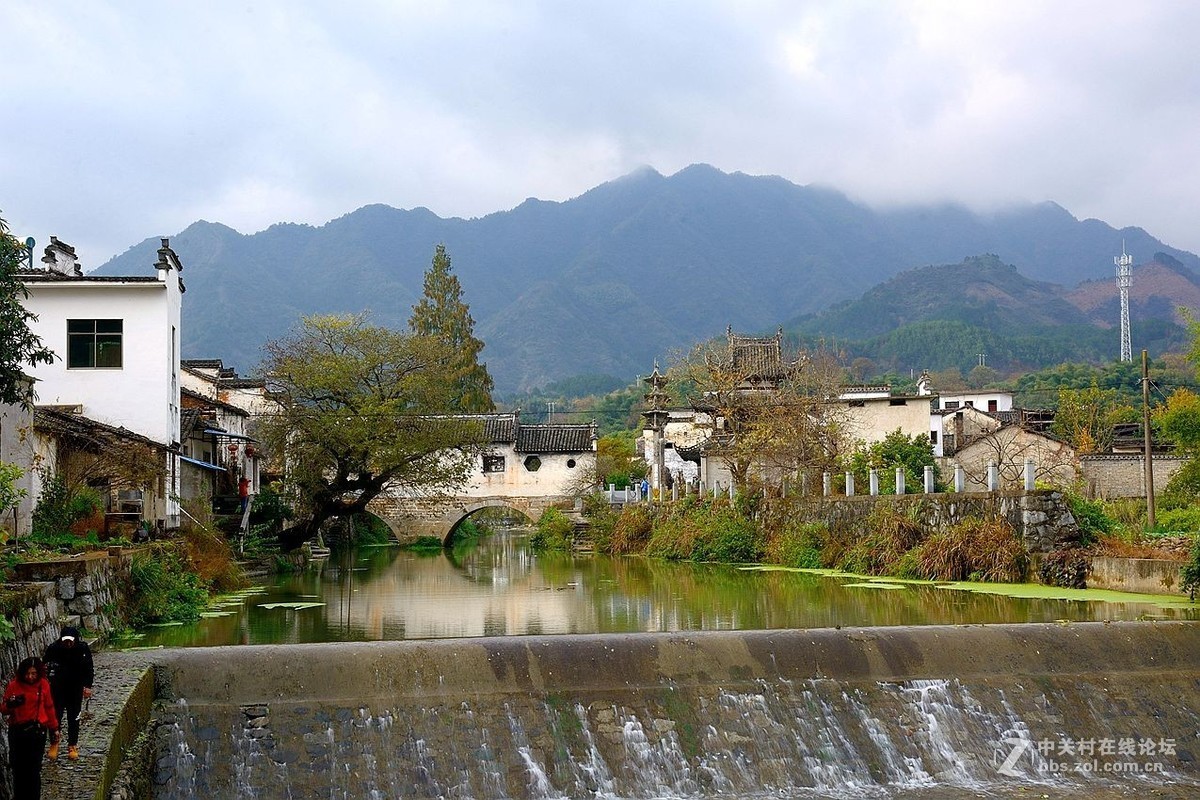 皖南古村釆风许村3