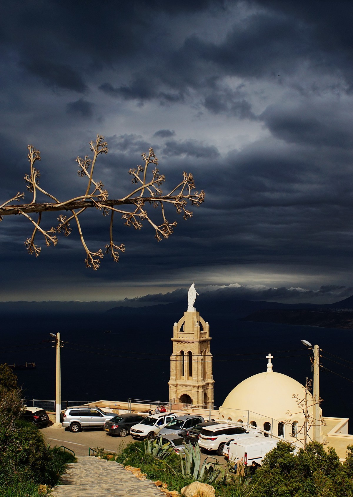 阿尔及利亚风光之奥兰古堡和教堂