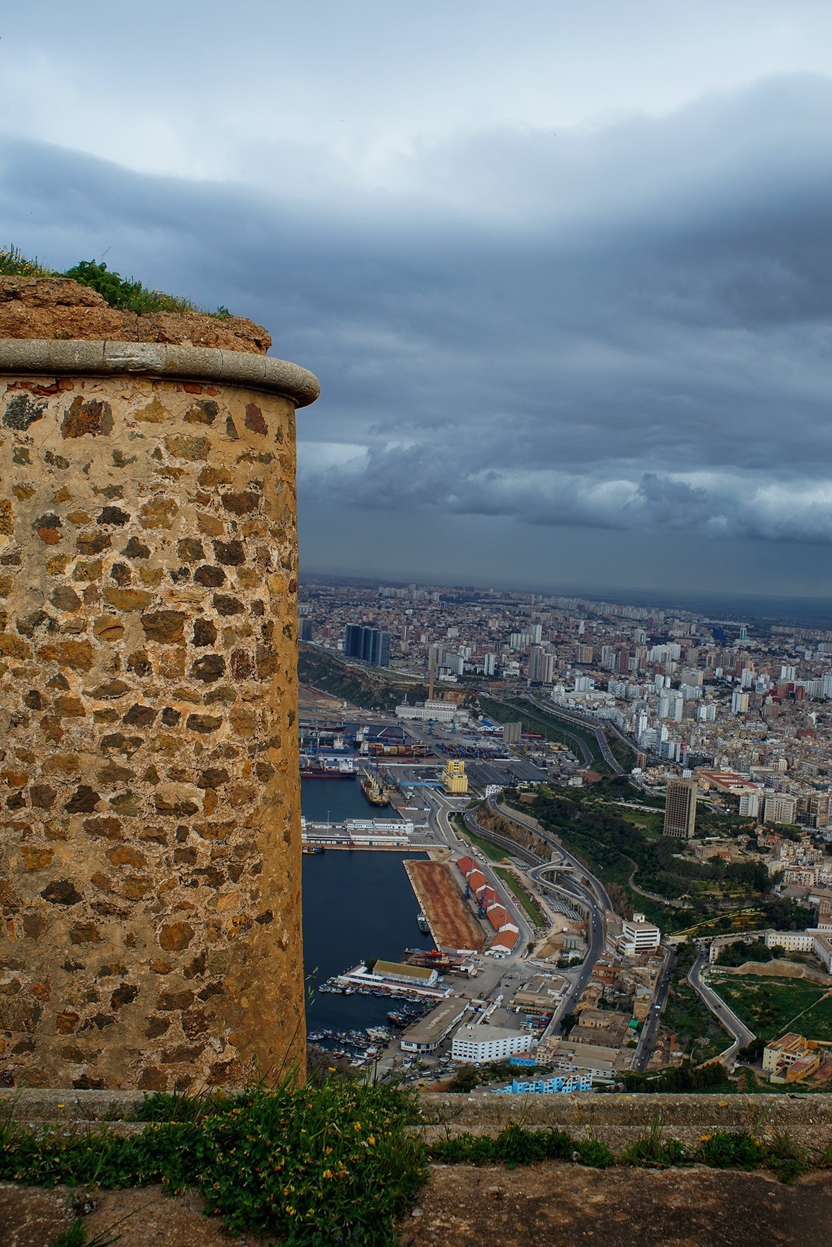 阿尔及利亚风光之奥兰古堡和教堂