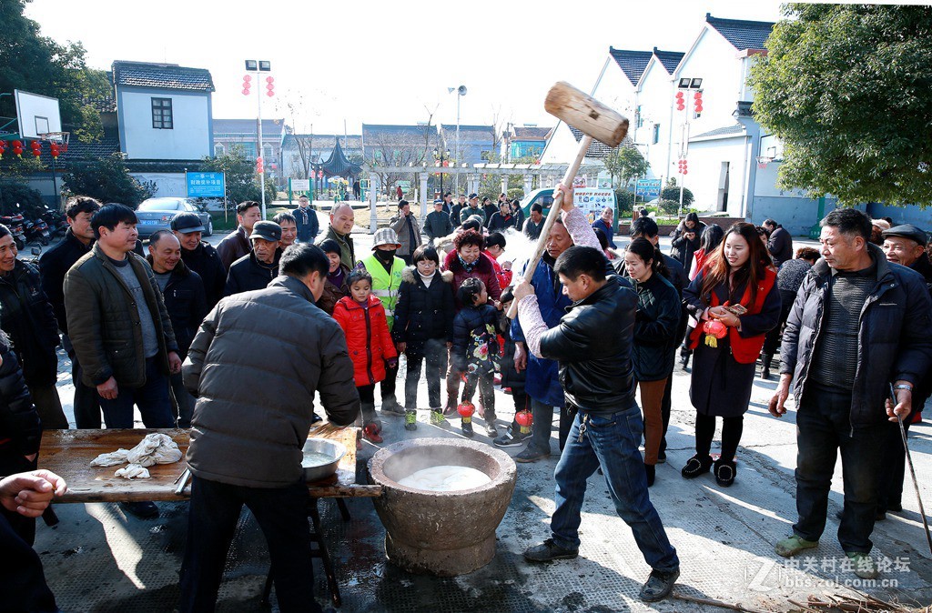 江南年俗----打年糕