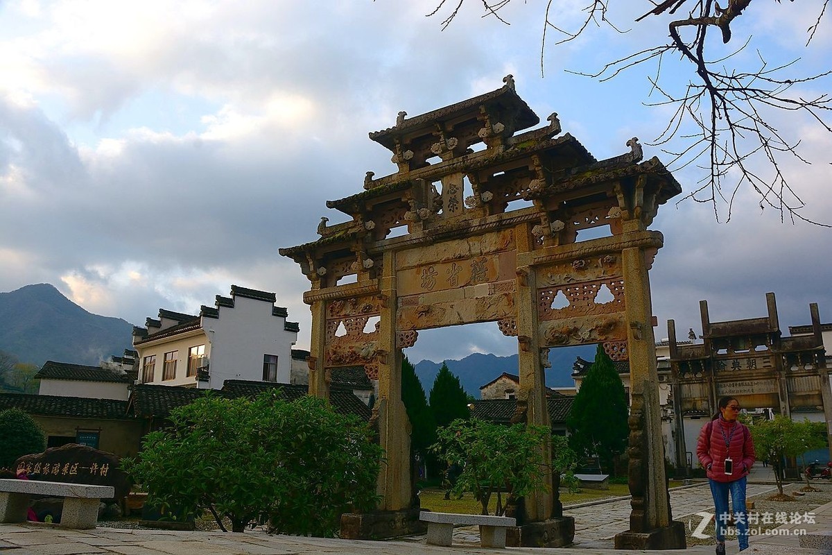 皖南古村釆风许村3