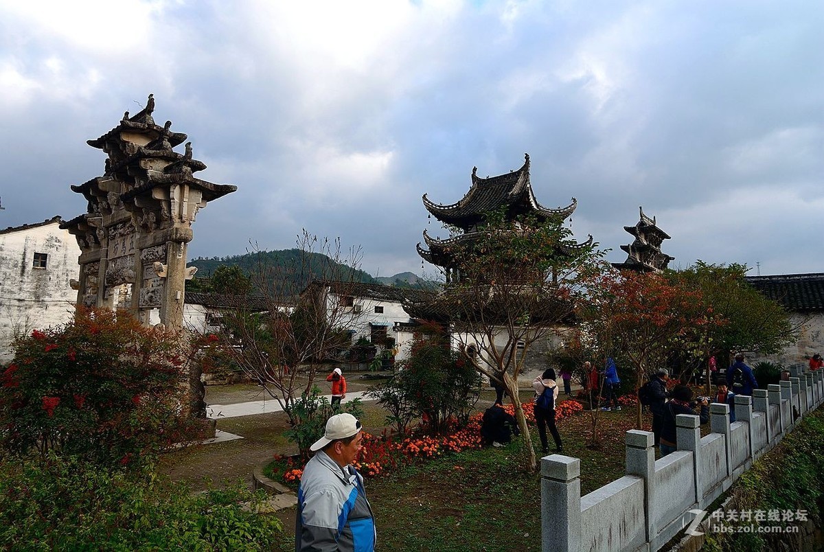 皖南古村釆风许村3