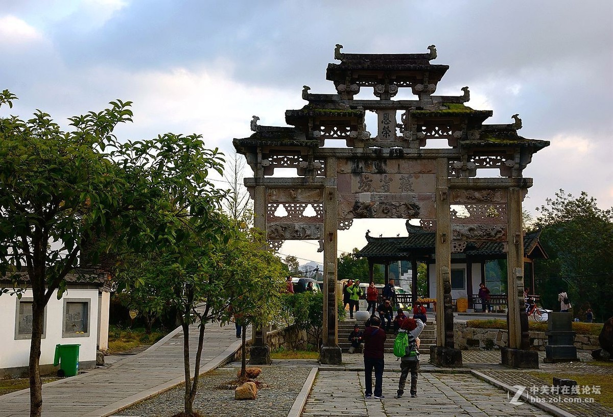 皖南古村釆风许村3