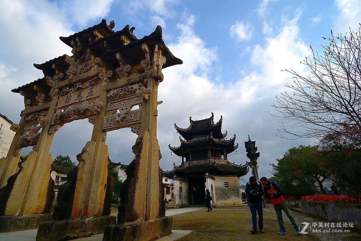 皖南古村釆风许村3