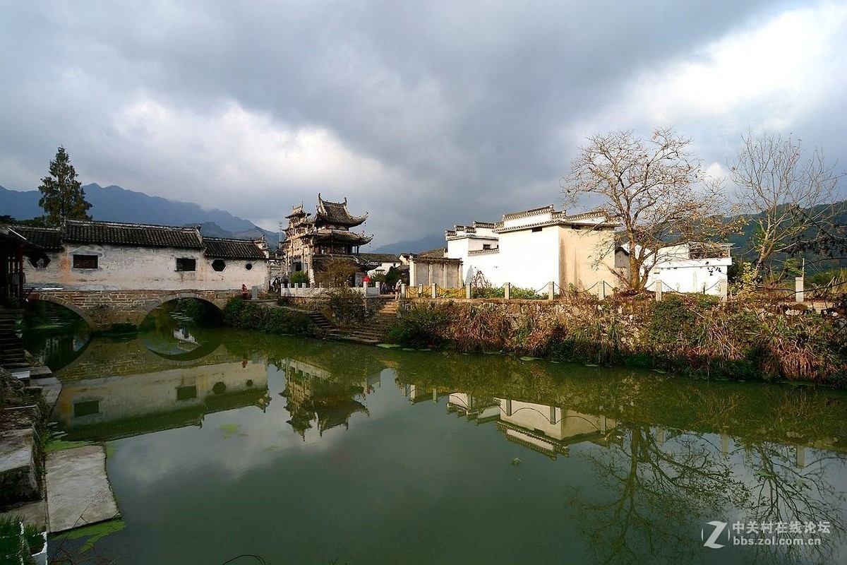 皖南古村釆风许村3