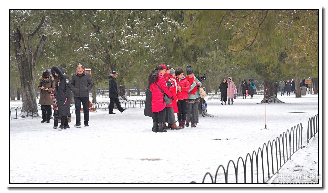 雪后天坛