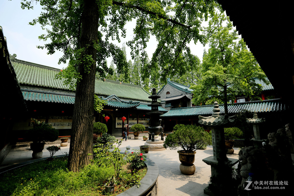 扬州瘦西湖古刹法海寺