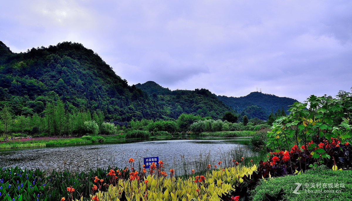 盛夏花溪山水1