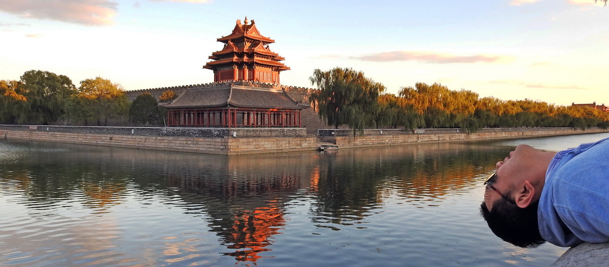 故宫角楼夕照美