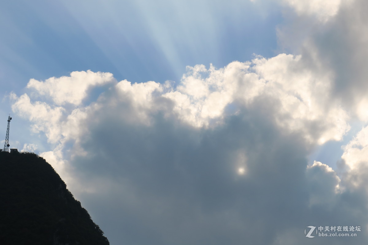 新手试AV挡ND镜拍天