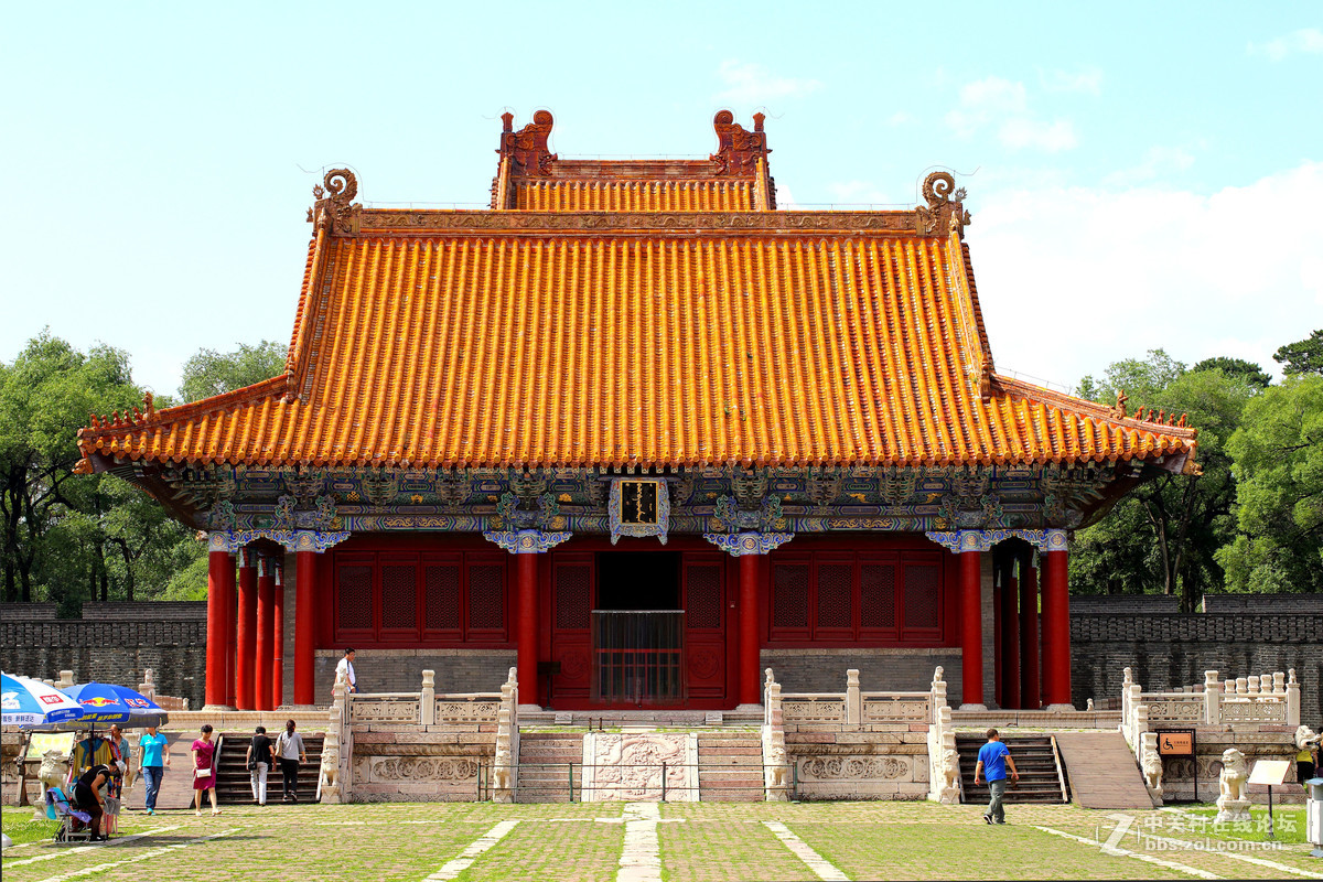 清沈阳福陵隆恩殿