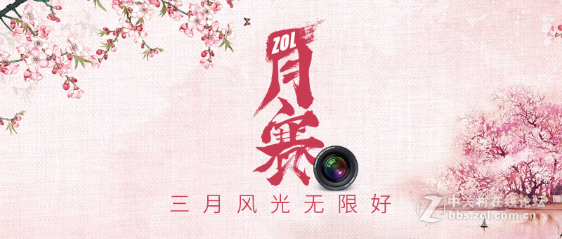 【活动通告】#ZOL月赛-三月风光无限好# 分享你的三月风光，赢取春天礼包