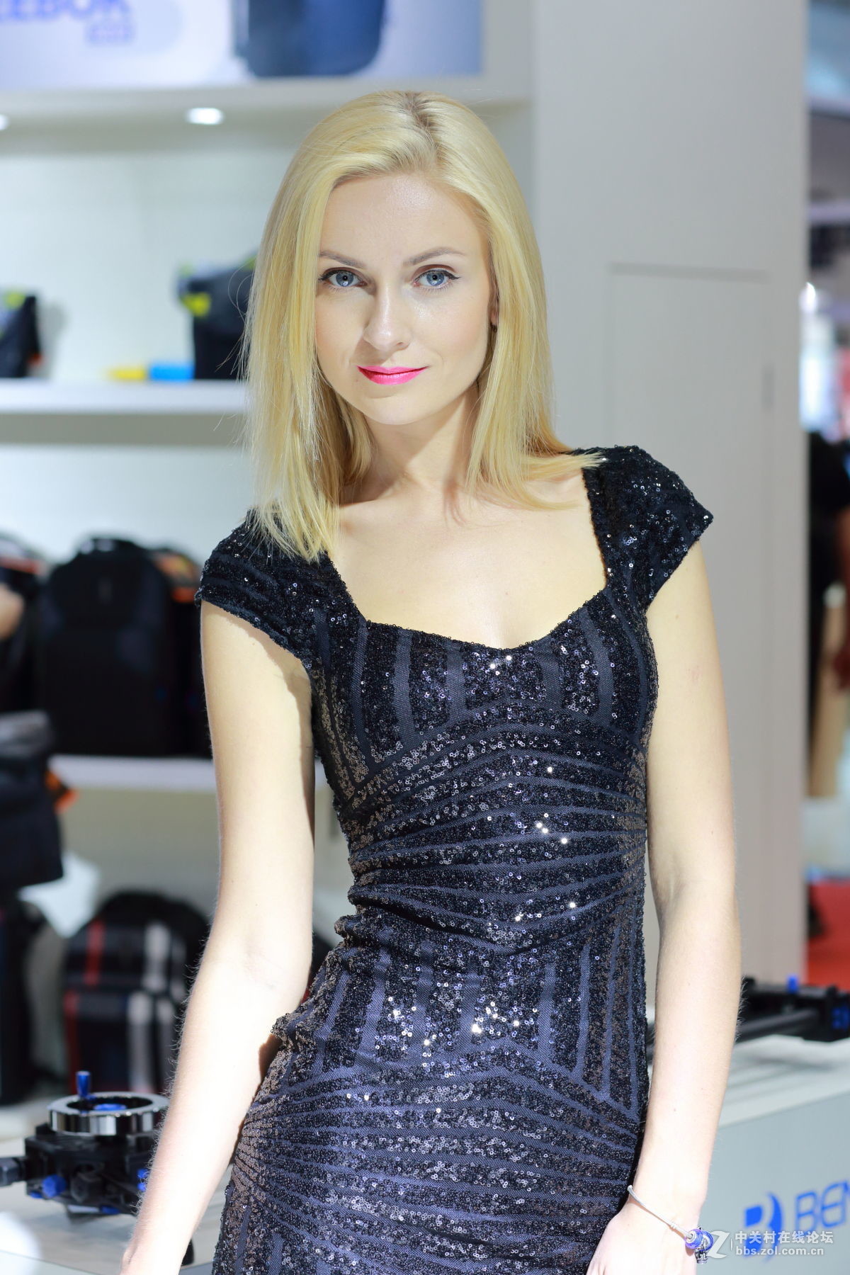 2016P&E中国影像器材展上的美人