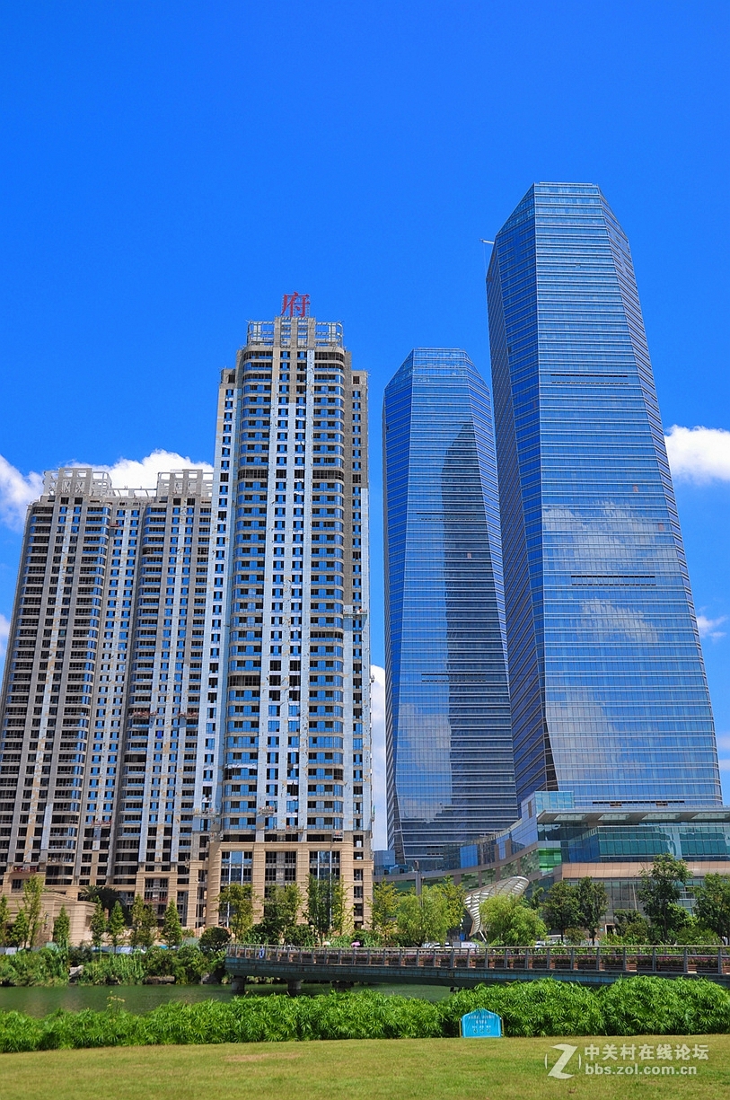 长沙梅溪湖新城建设风貌高楼篇