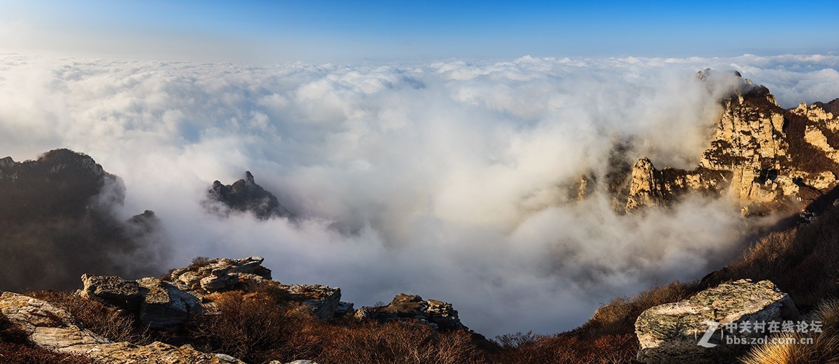 白石山云海佛光醉迷聊城老乡
