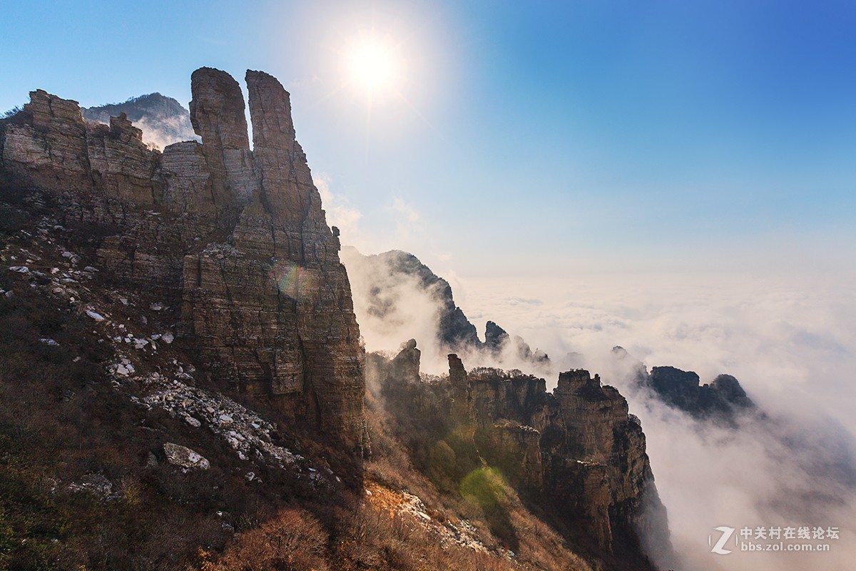 白石山云海佛光醉迷聊城老乡