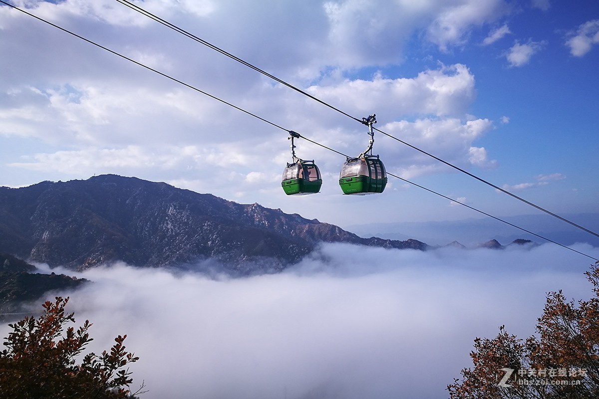 白石山云海佛光醉迷聊城老乡