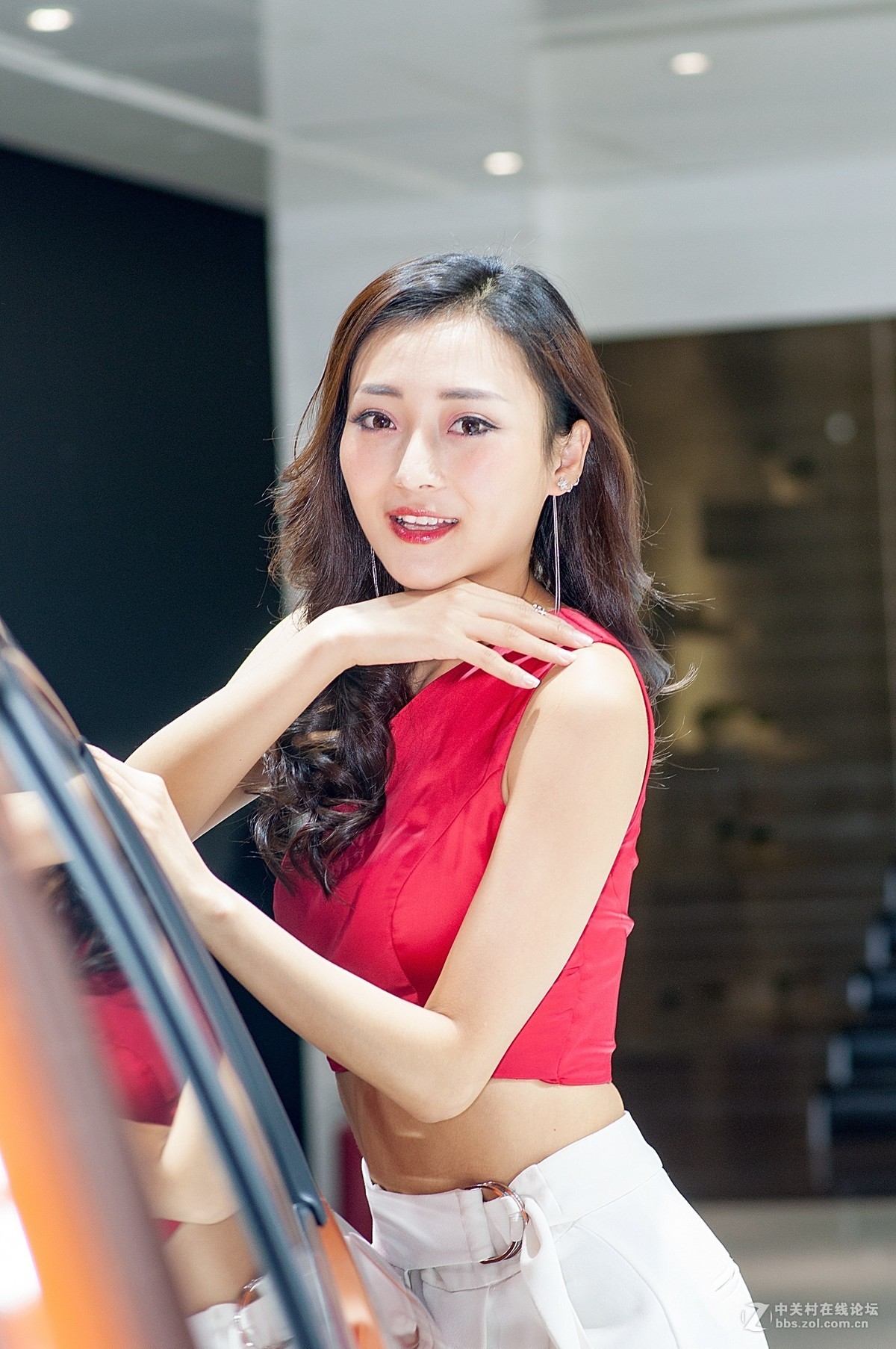 2017广州国际车展之模特篇一