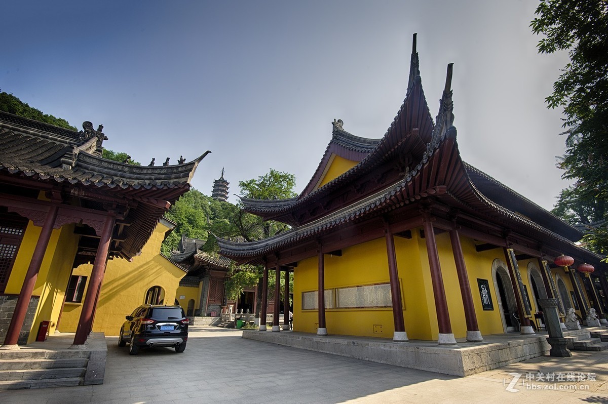 镇江焦山定慧寺风光