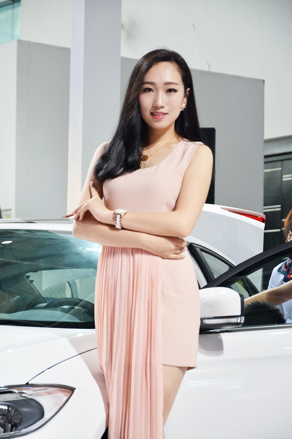 2016年大连车展的一些车模美图