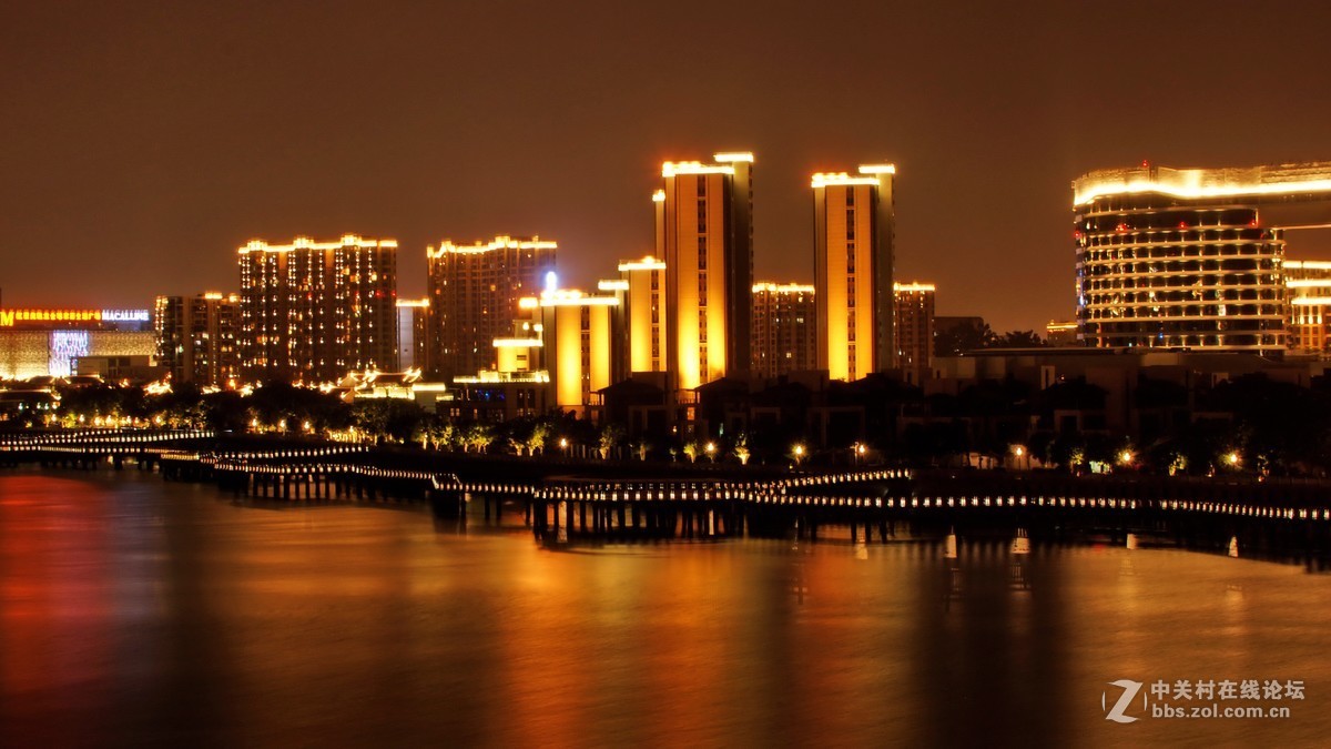 厦门五缘湾夜色小景