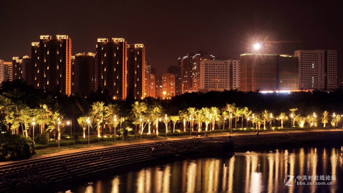 厦门五缘湾夜色小景