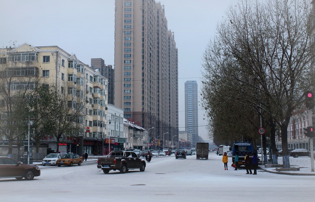 哈尔滨初雪2016立冬华老师评语启发由雪改为初雪更贴切