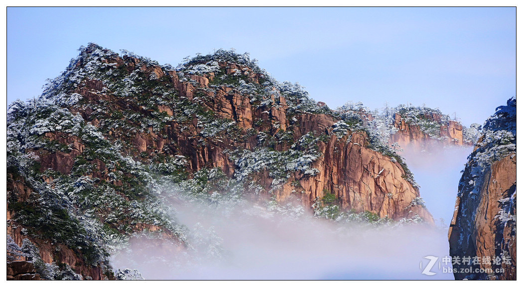 黄山四季皆胜景  唯有冬景景更佳【横幅】