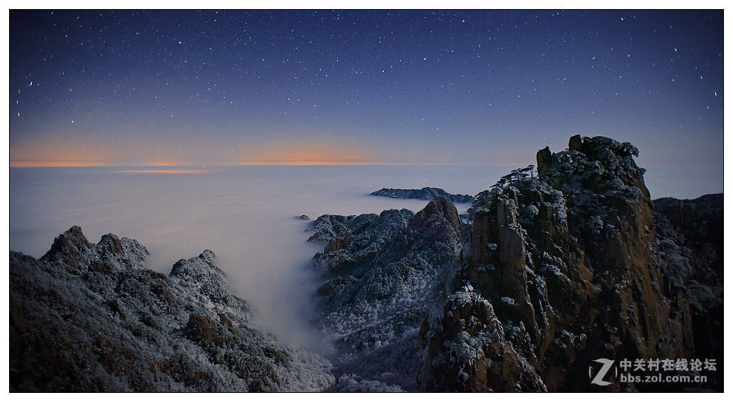 黄山四季皆胜景  唯有冬景景更佳【横幅】