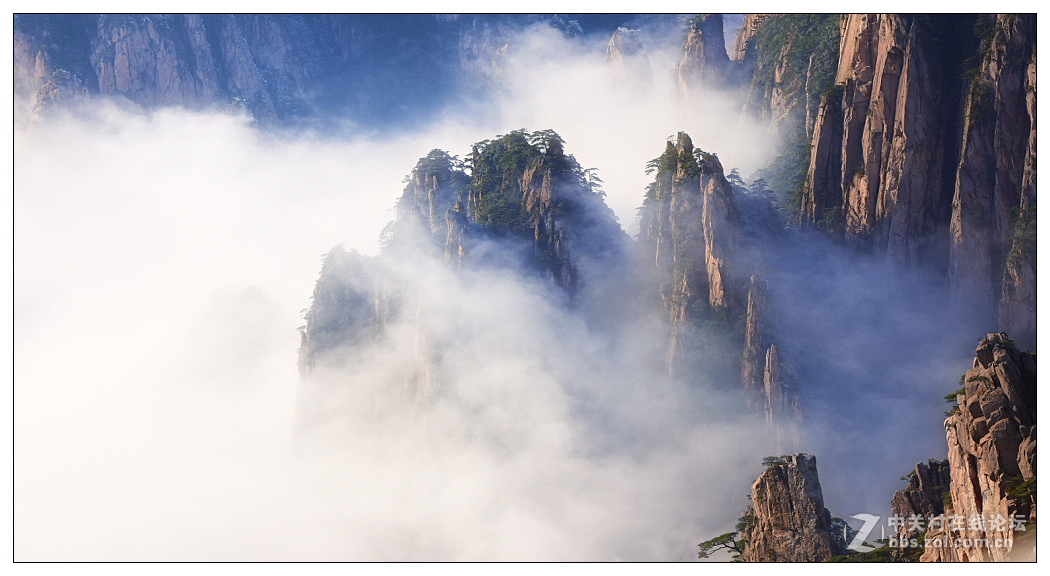 黄山四季皆胜景  唯有冬景景更佳【横幅】