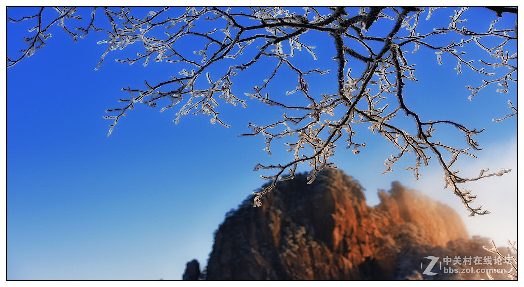 黄山四季皆胜景  唯有冬景景更佳【横幅】