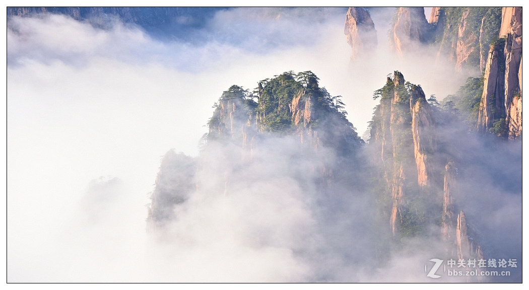 黄山四季皆胜景  唯有冬景景更佳【横幅】