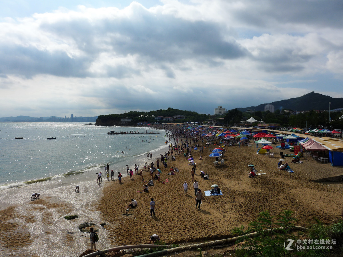 大连付家庄海水浴场