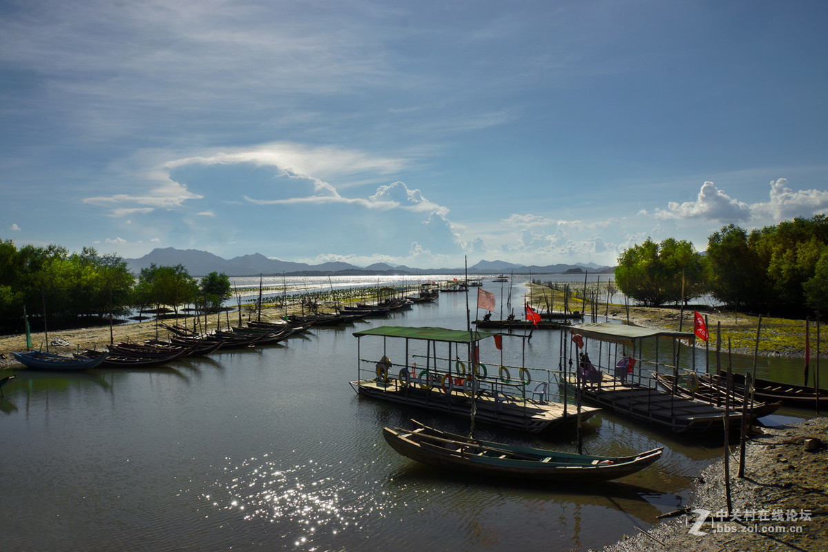 惠东盐洲岛白沙村