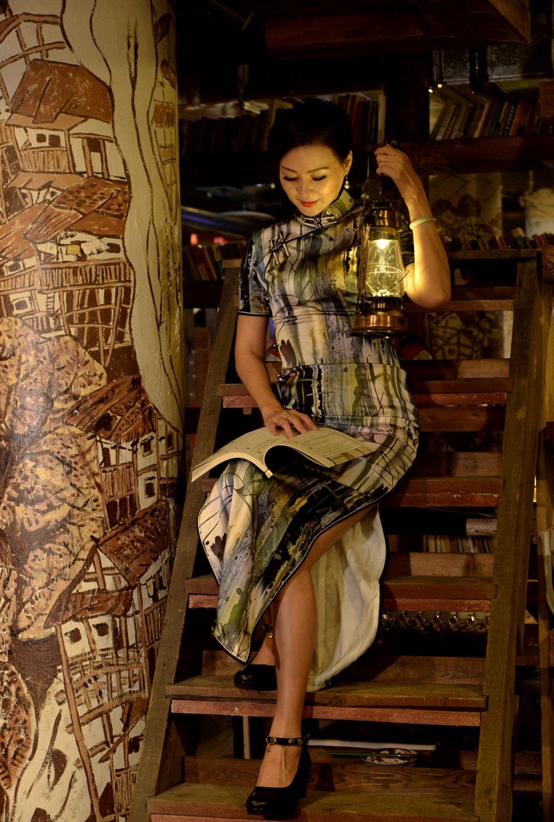 鲁祖庙民国茶馆环境人像摄影