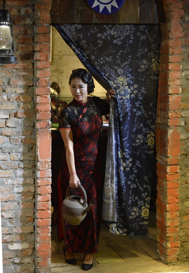 鲁祖庙民国茶馆环境人像摄影