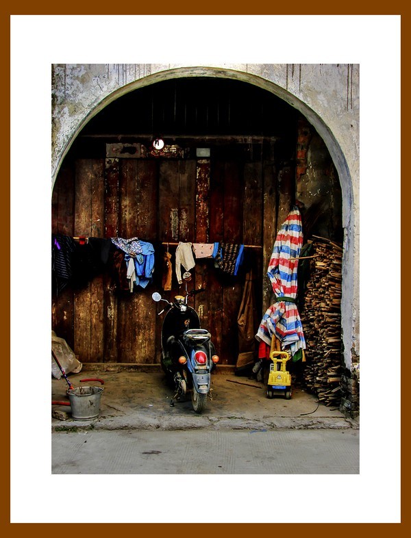 广西古镇村寨行古镇老街掠影南宁隆安县雁江镇