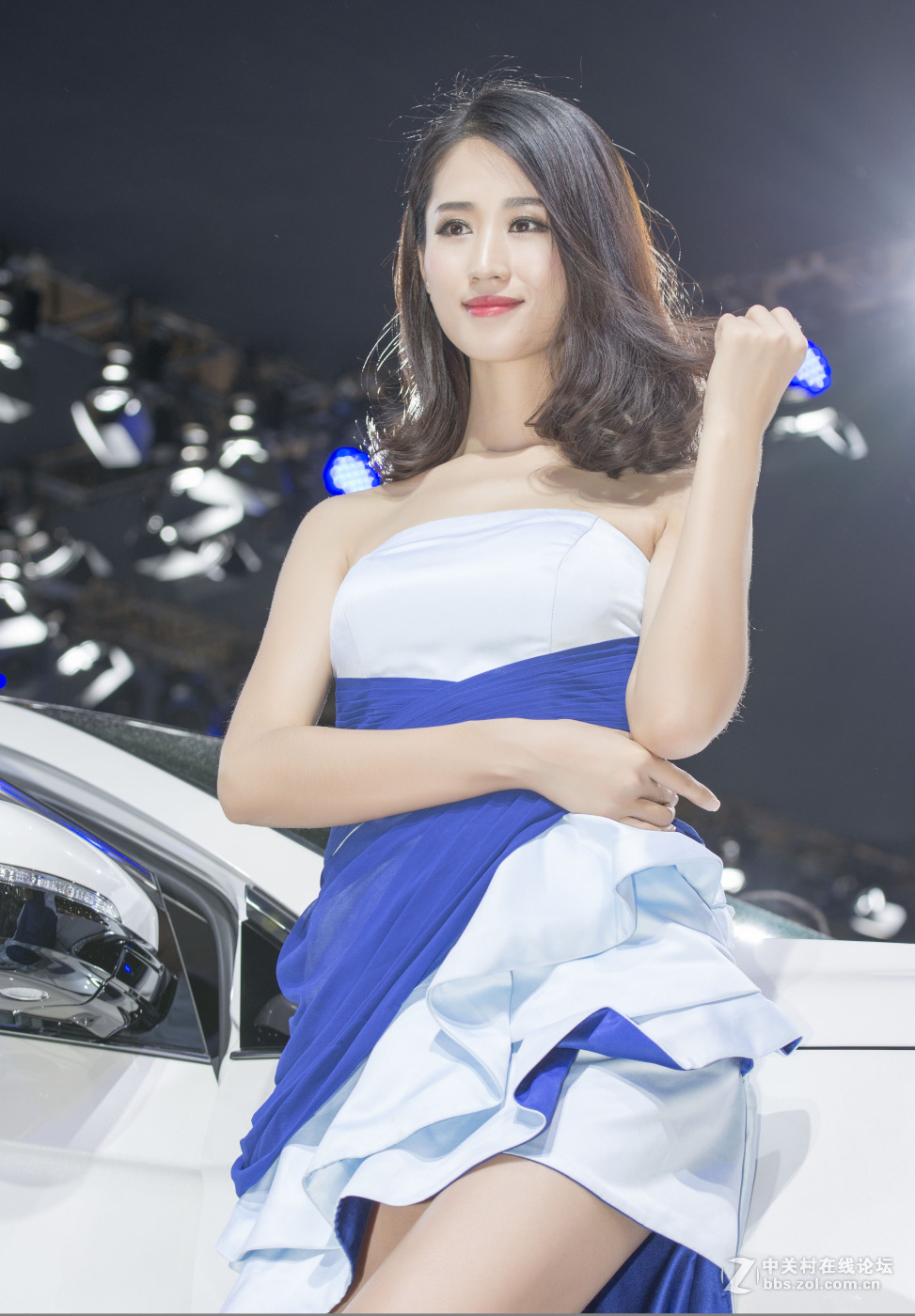 2015年成都车展车模3