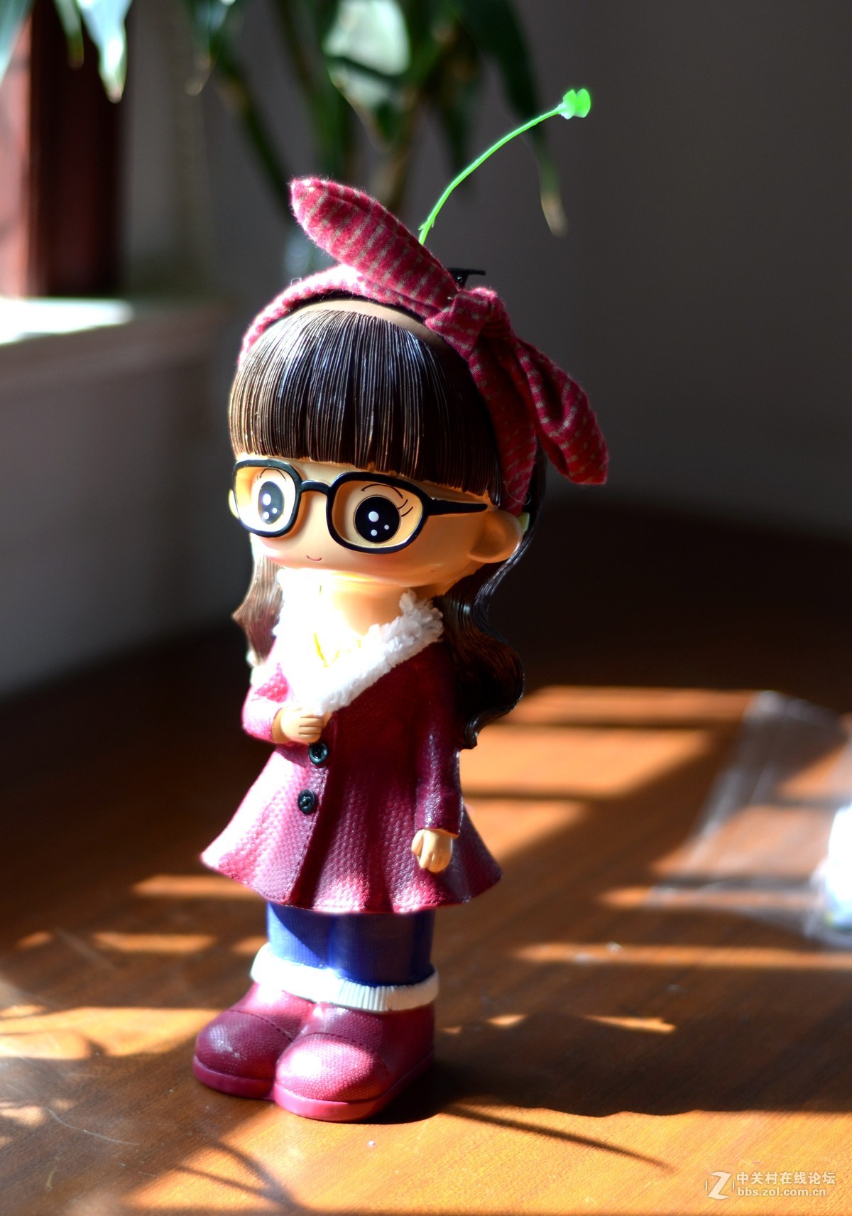 快要出远门了！由于环境问题没办法带相机，女儿上学了！要出发之前拍几张玩偶