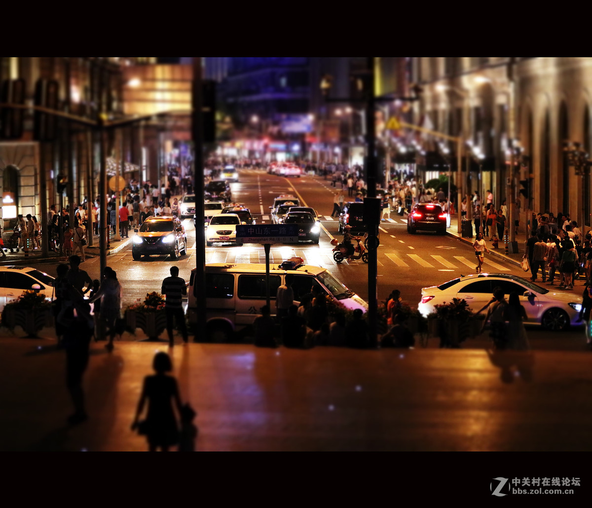 阿巫桑初入80D＋小小白，浅拍上海外滩夜景