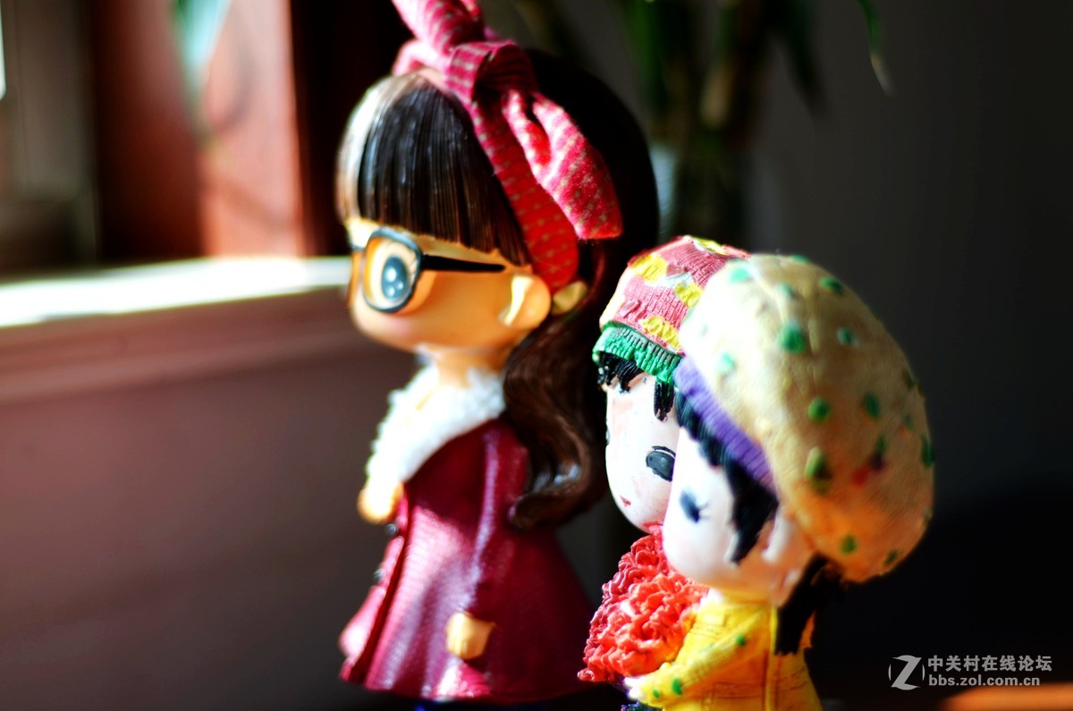 快要出远门了！由于环境问题没办法带相机，女儿上学了！要出发之前拍几张玩偶