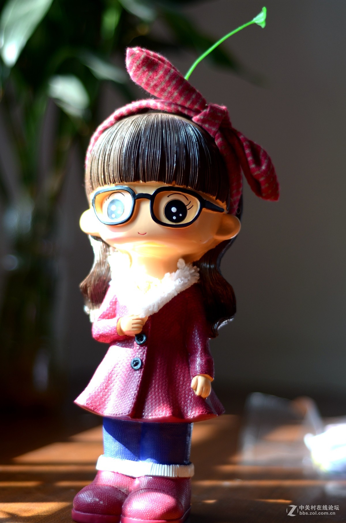 快要出远门了！由于环境问题没办法带相机，女儿上学了！要出发之前拍几张玩偶