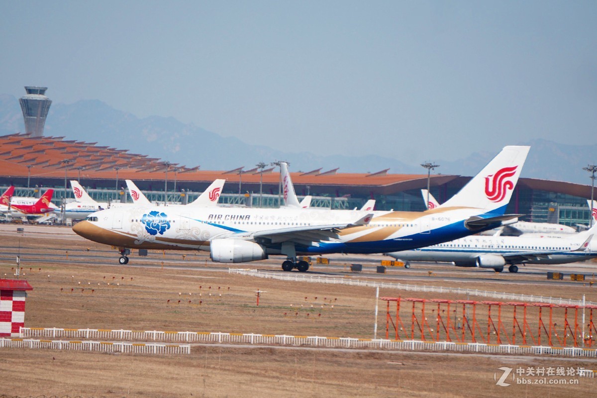 昨日6000首都机场拍机