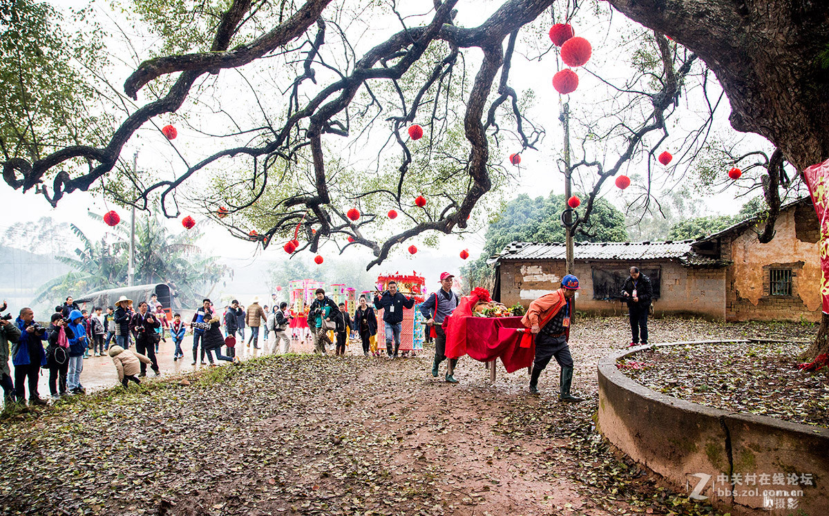 2016年横县百合葛麻村十六炮会