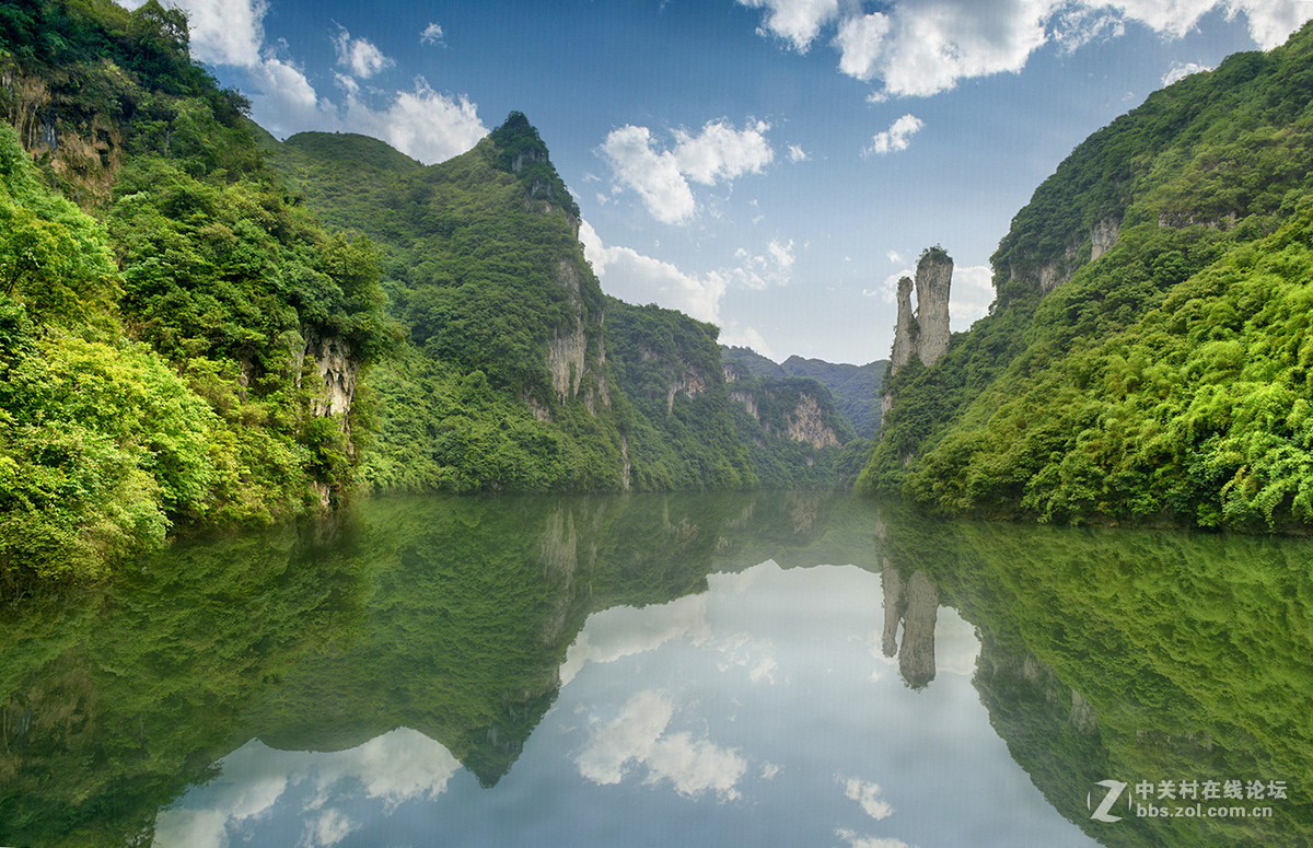 贵州舞阳河风光掠影