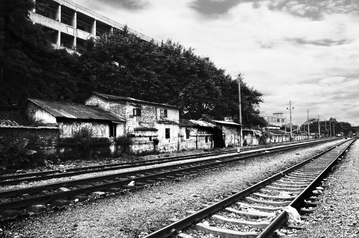 旧火车站石围塘