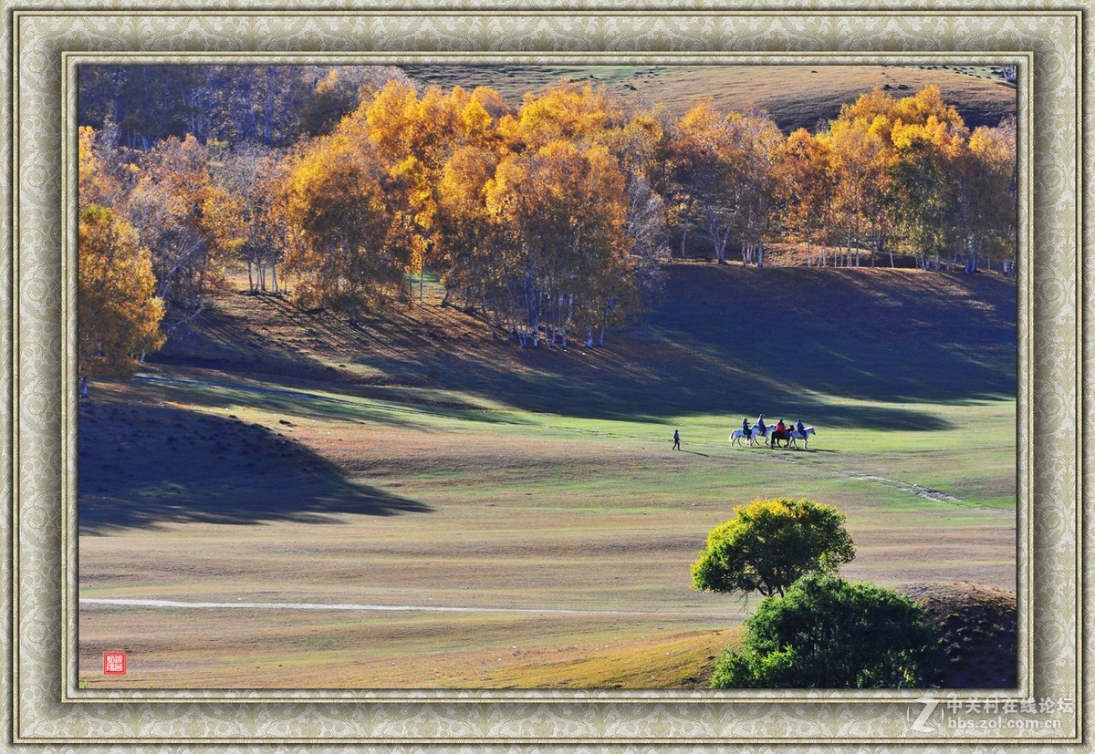 【乌兰布统】---秋色斑斓