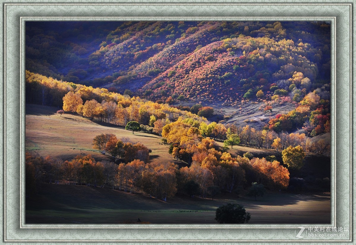 【乌兰布统】---秋色斑斓